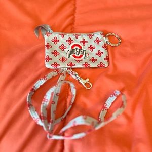 Ohio State Vera Bradley coin/ID wallet